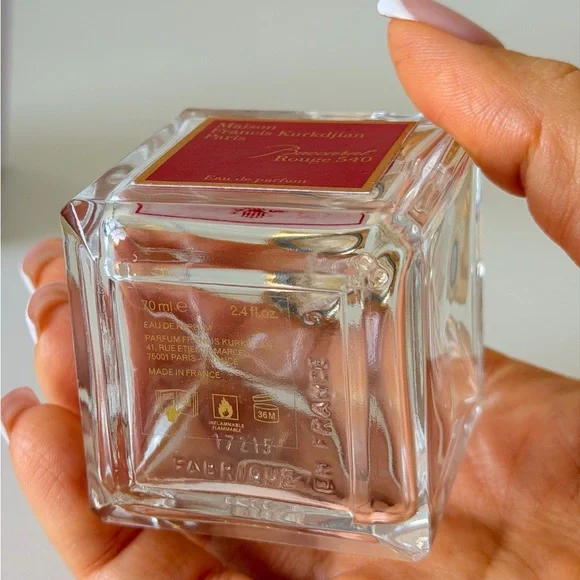 Maison Francis Kurkdjian Baccarat Rouge 540 Femme Eau de Parfum, Empty Bottle - Picture 2 of 5